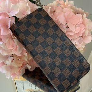 Fashion Women Wallet Checkered Brown wallet